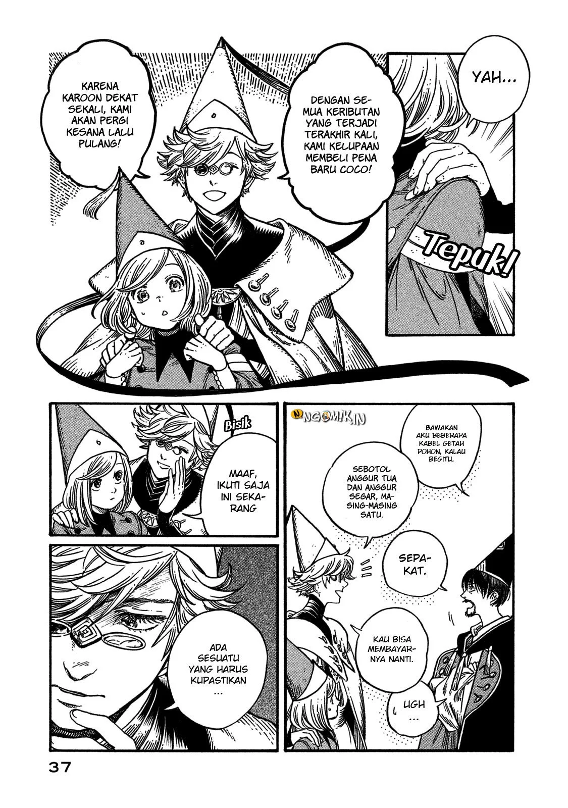 Tongari Boushi no Atelier Chapter 13 Gambar 4