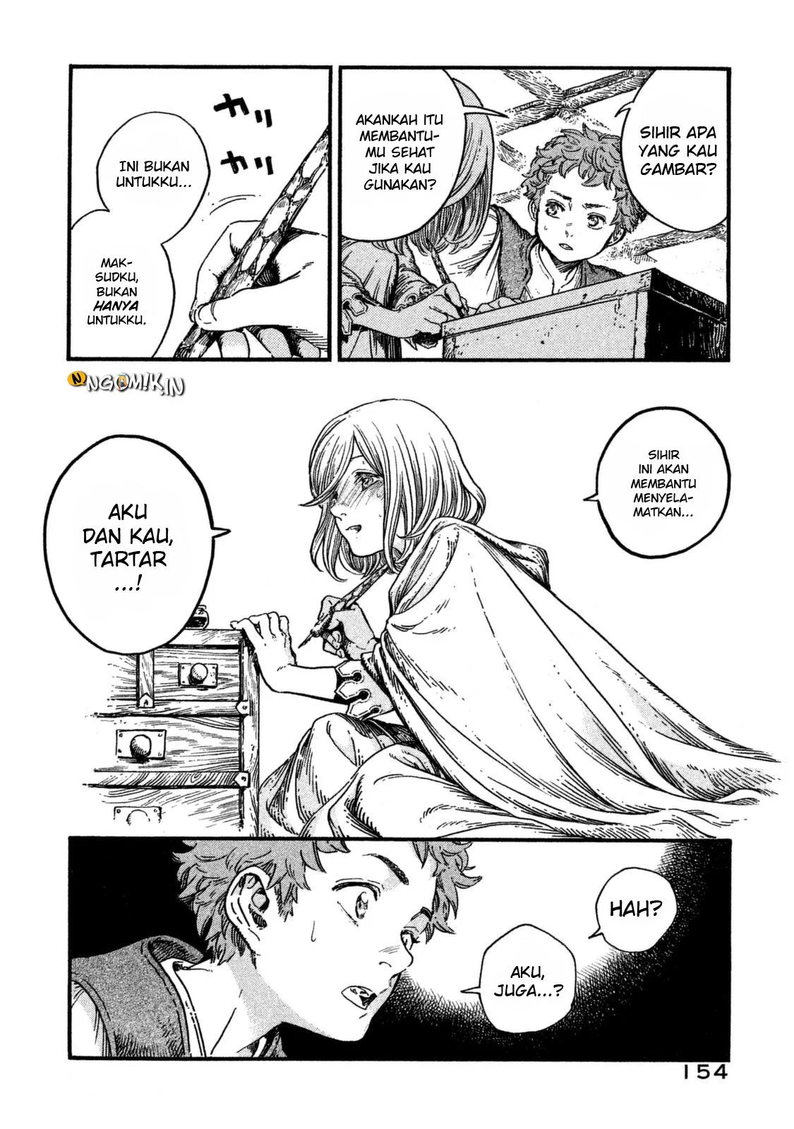 Tongari Boushi no Atelier Chapter 16 Gambar 27