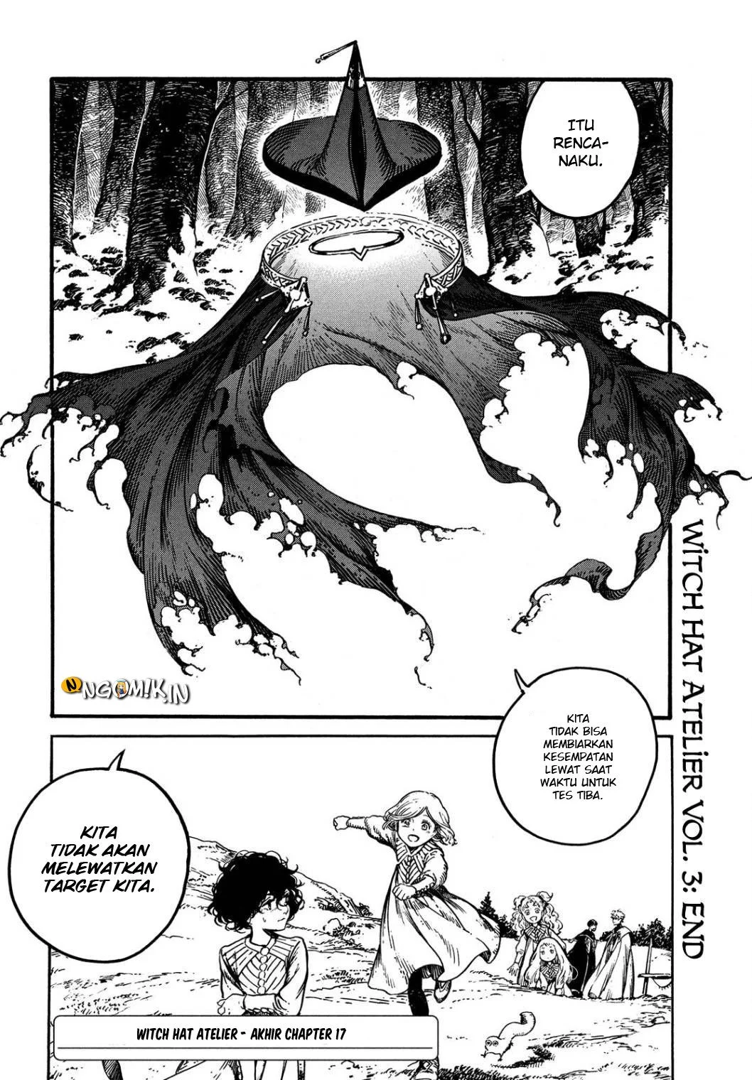 Tongari Boushi no Atelier Chapter 17 Gambar 34