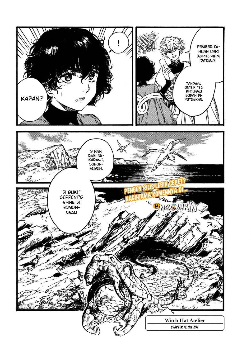 Tongari Boushi no Atelier Chapter 18 Gambar 27