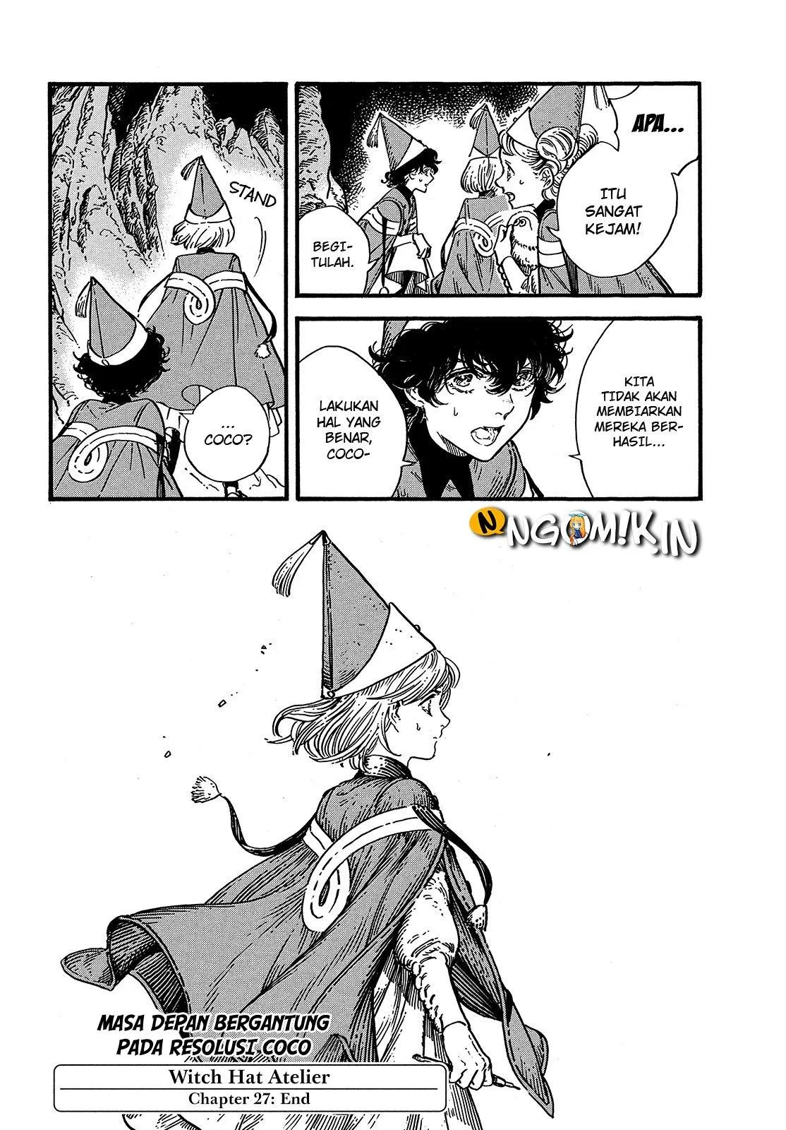 Tongari Boushi no Atelier Chapter 27 Gambar 34