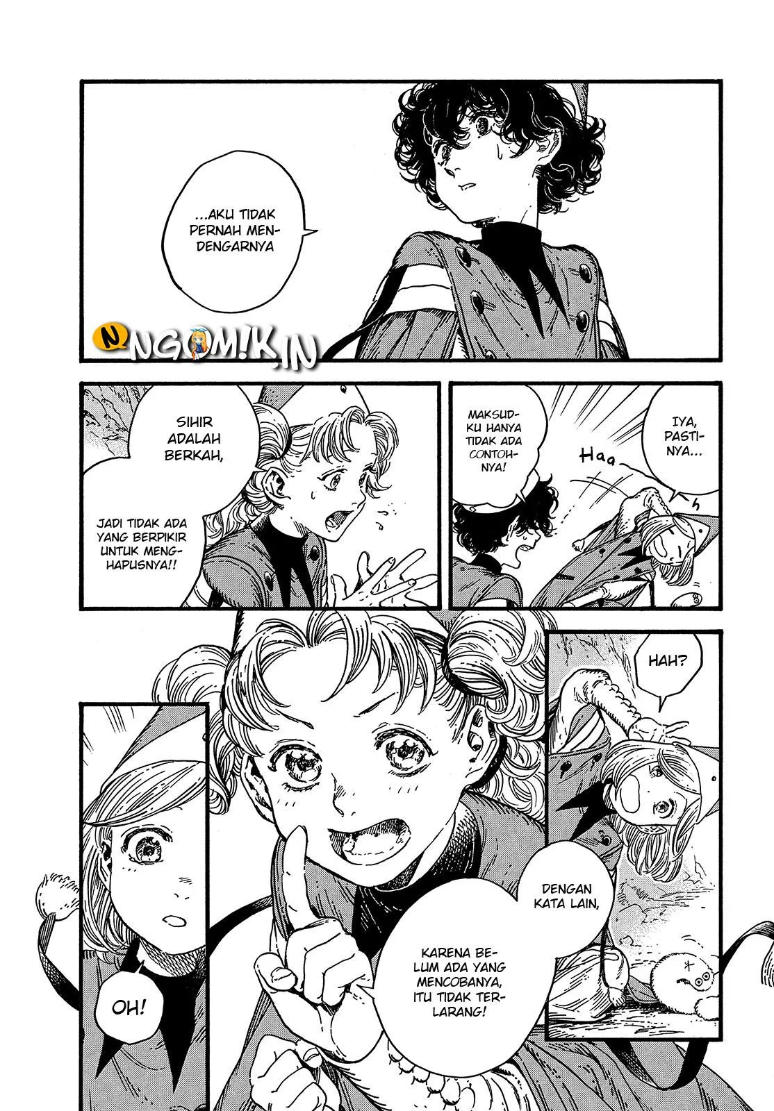 Tongari Boushi no Atelier Chapter 28 Gambar 16