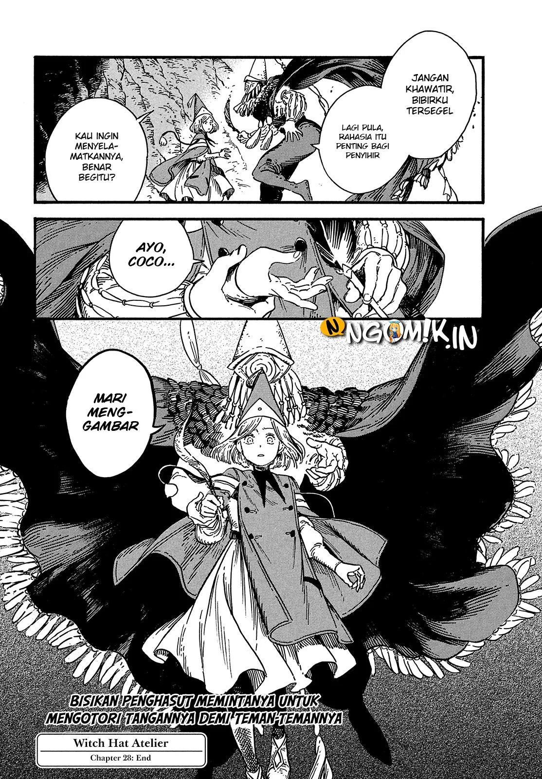 Tongari Boushi no Atelier Chapter 28 Gambar 33