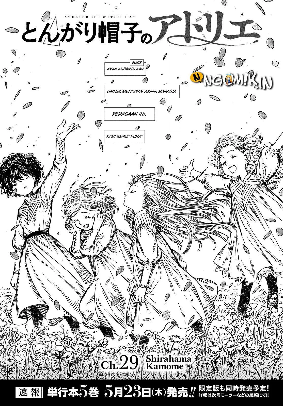 Manga Tongari Boushi no Atelier Chapter 29 gambar 2