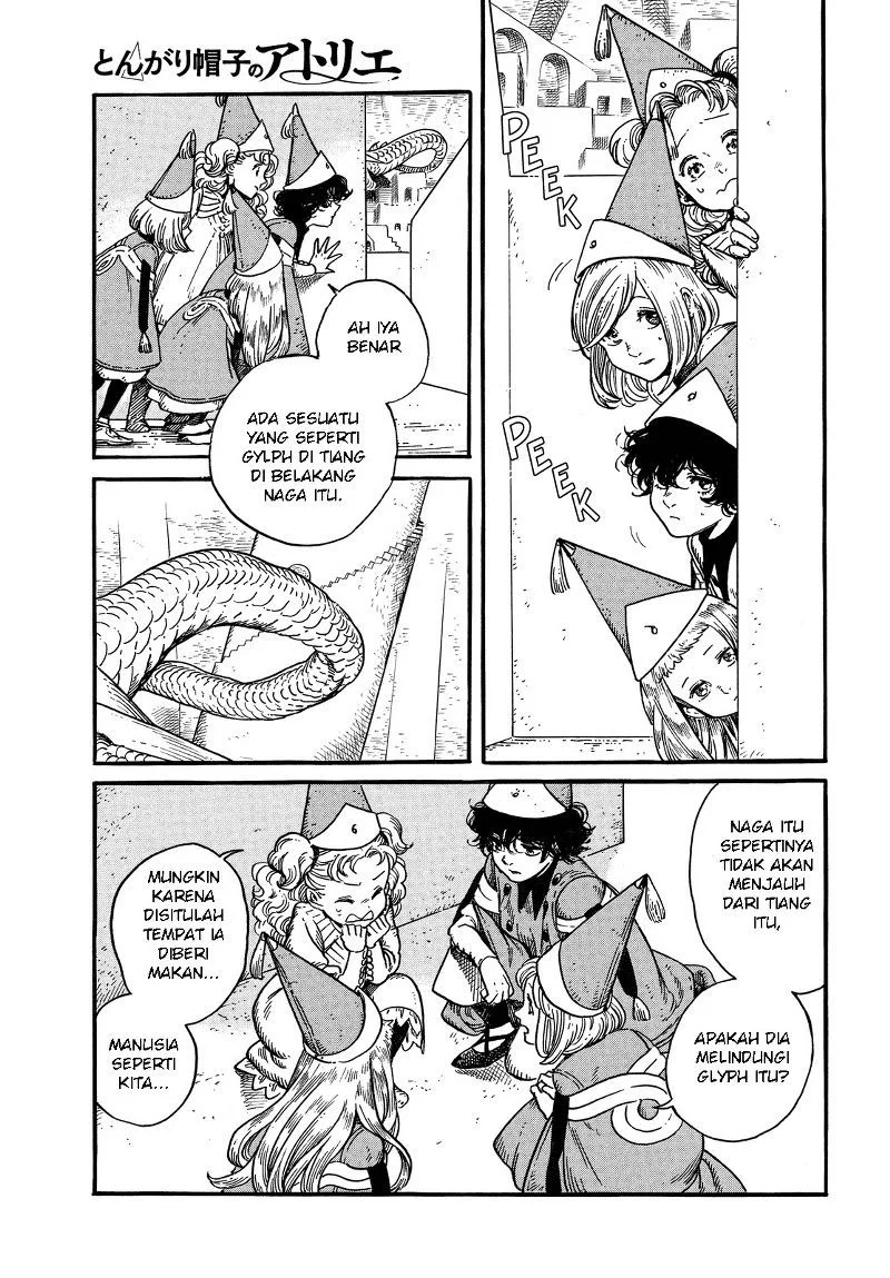 Tongari Boushi no Atelier Chapter 6 Gambar 28