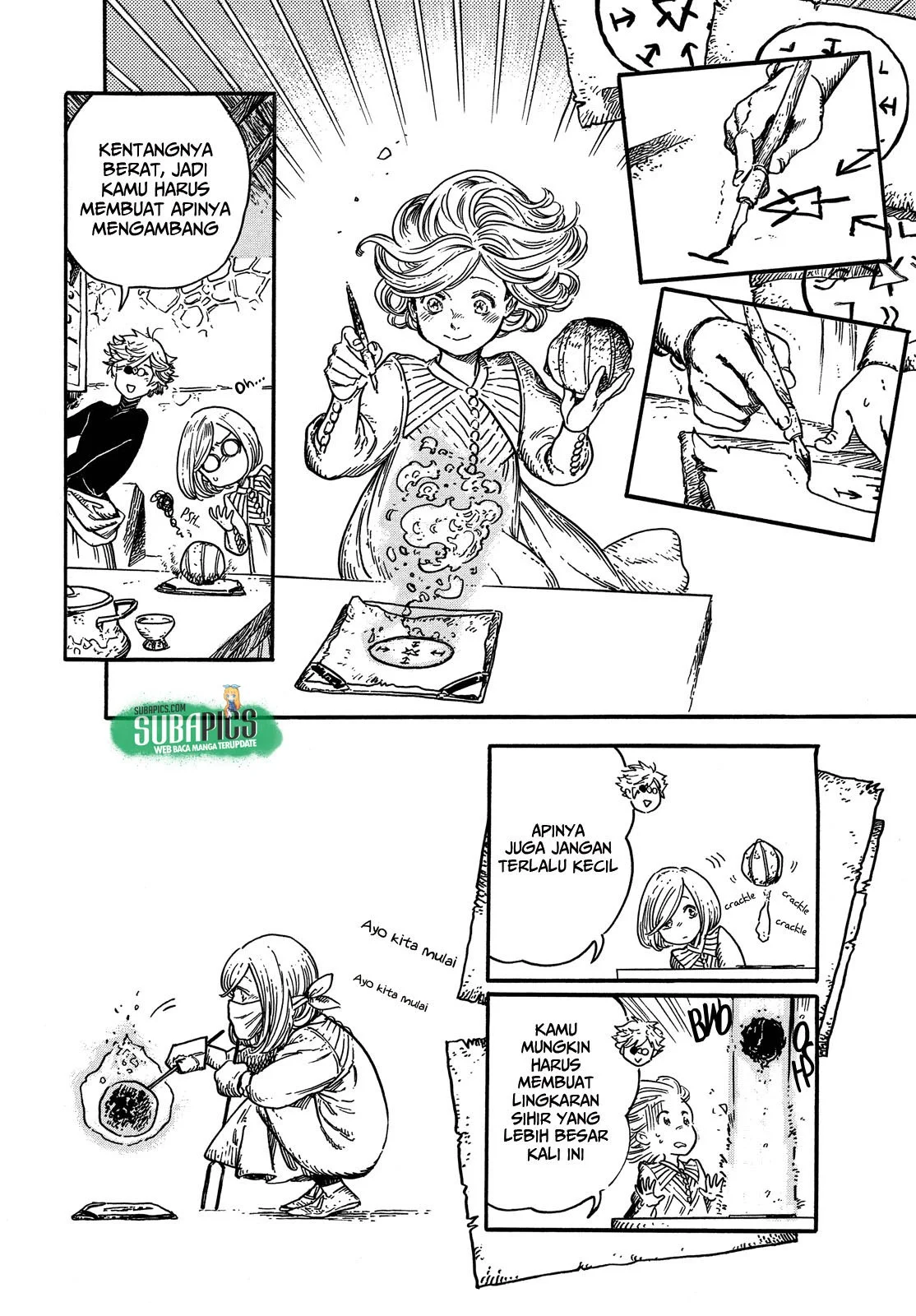 Tongari Boushi no Atelier Chapter 8 Gambar 11