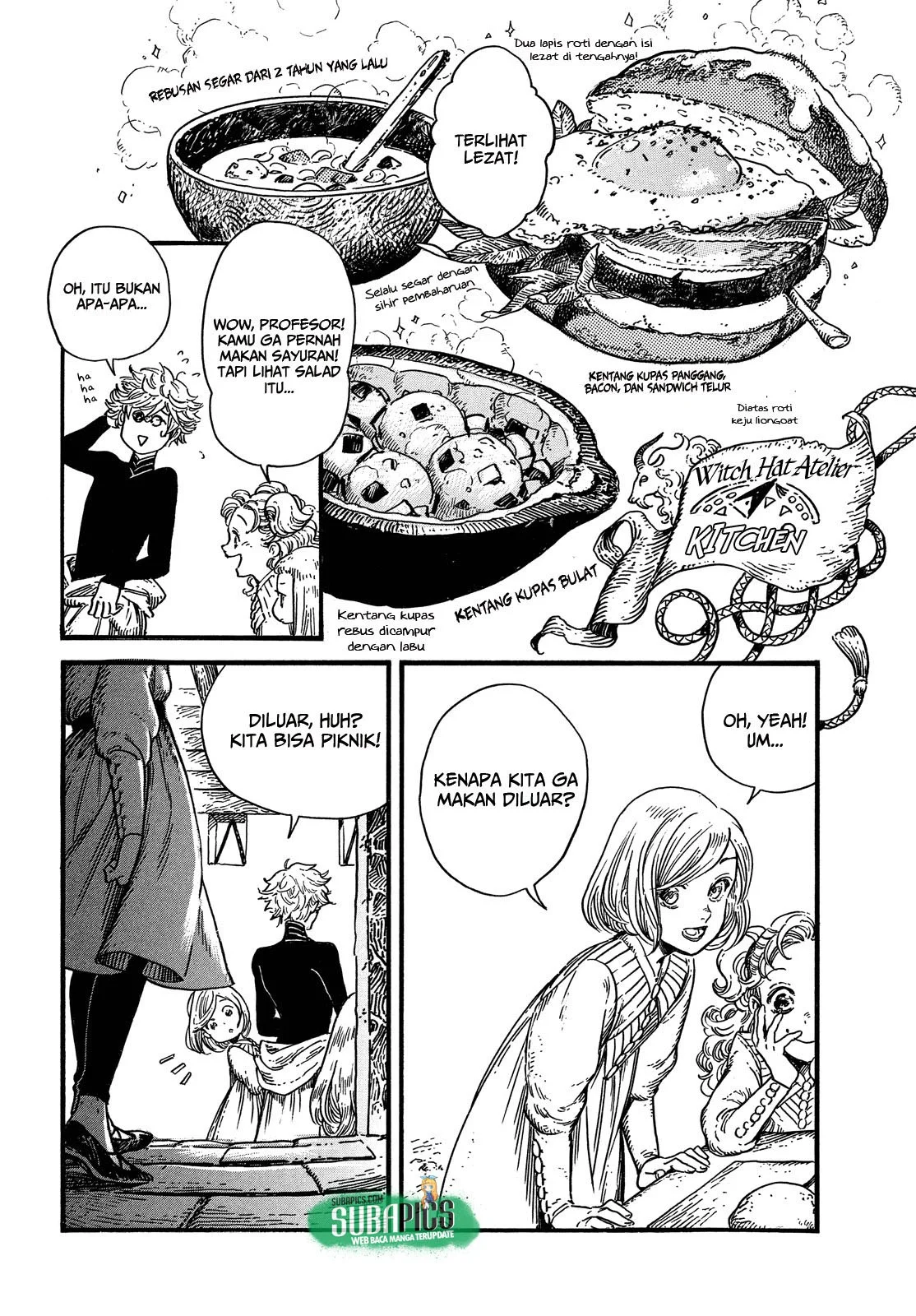 Tongari Boushi no Atelier Chapter 8 Gambar 17