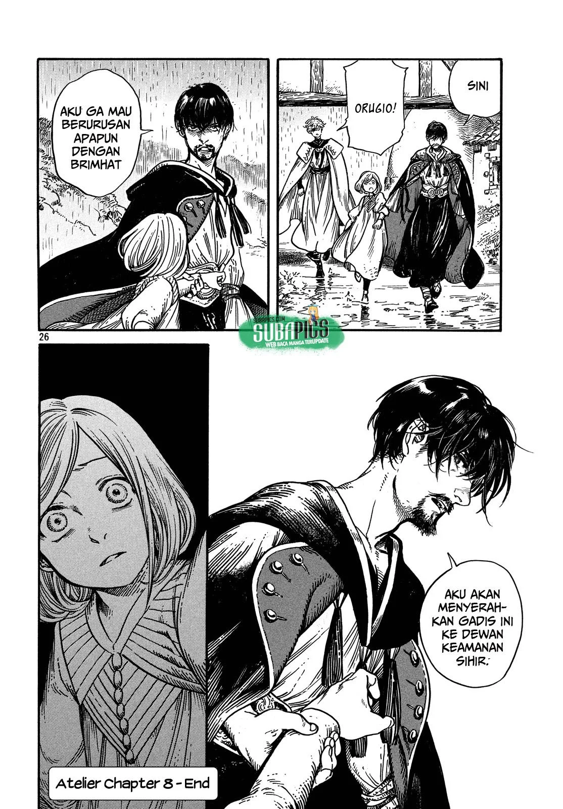 Tongari Boushi no Atelier Chapter 8 Gambar 27