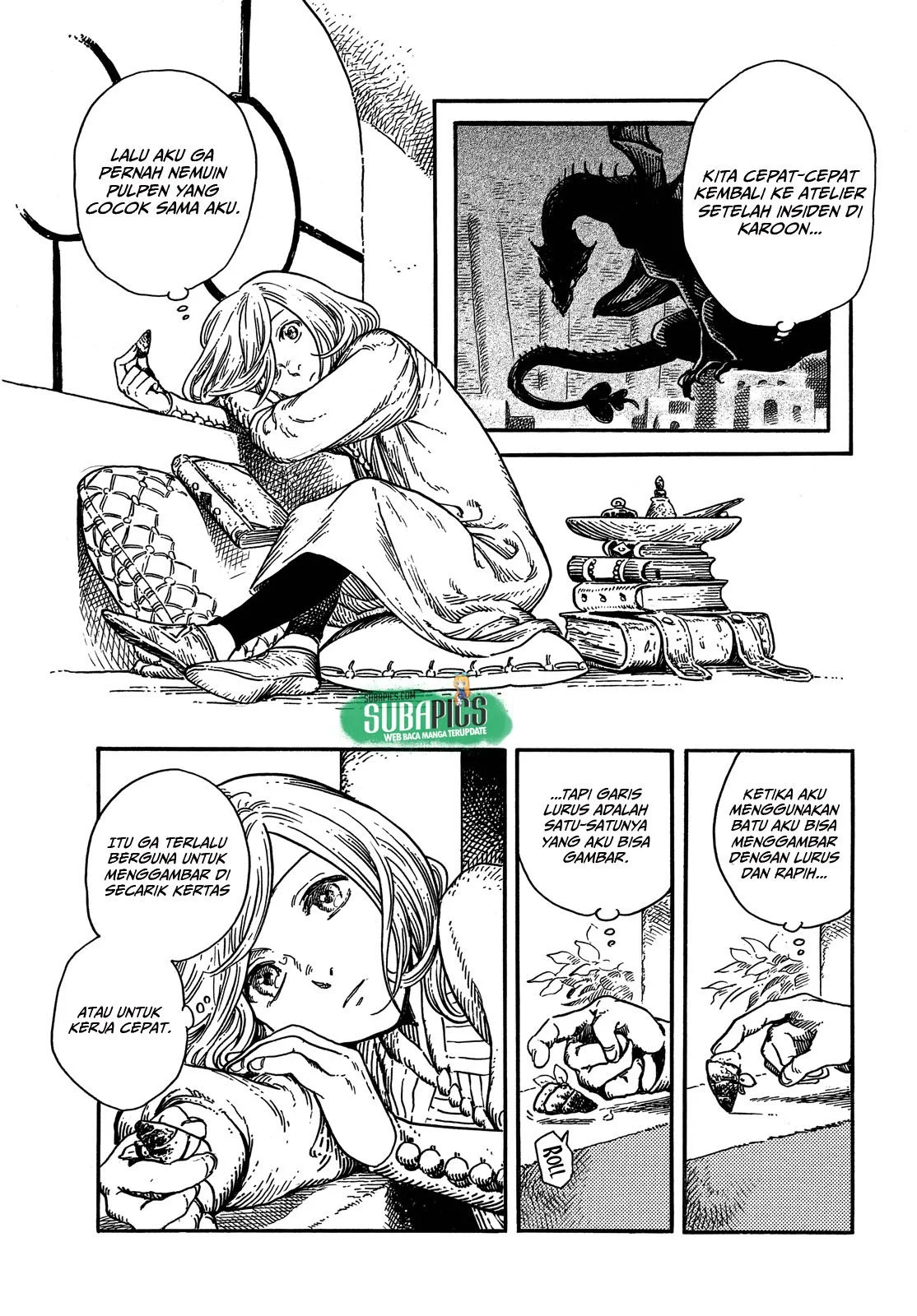 Tongari Boushi no Atelier Chapter 8 Gambar 4