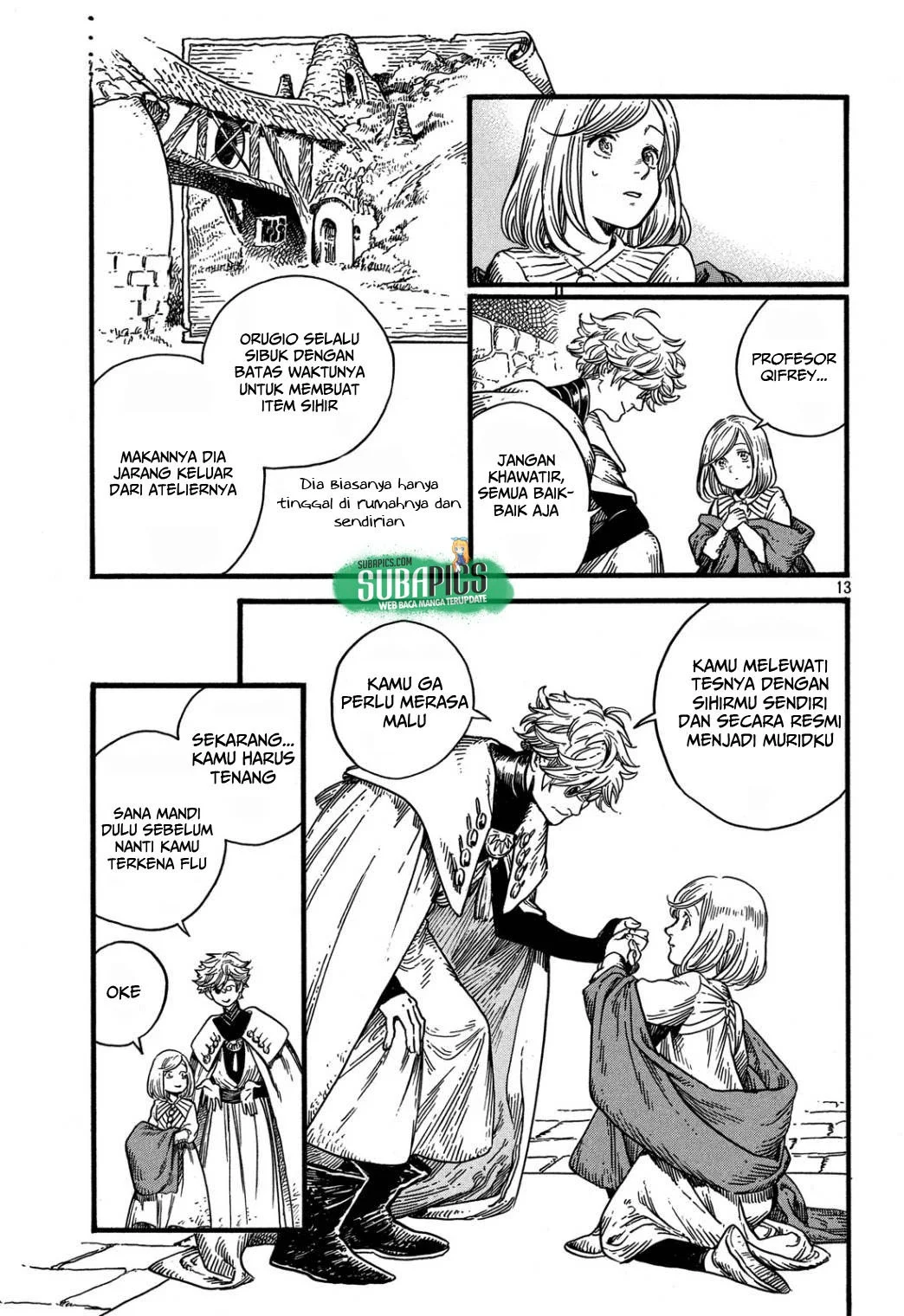 Tongari Boushi no Atelier Chapter 9 Gambar 14
