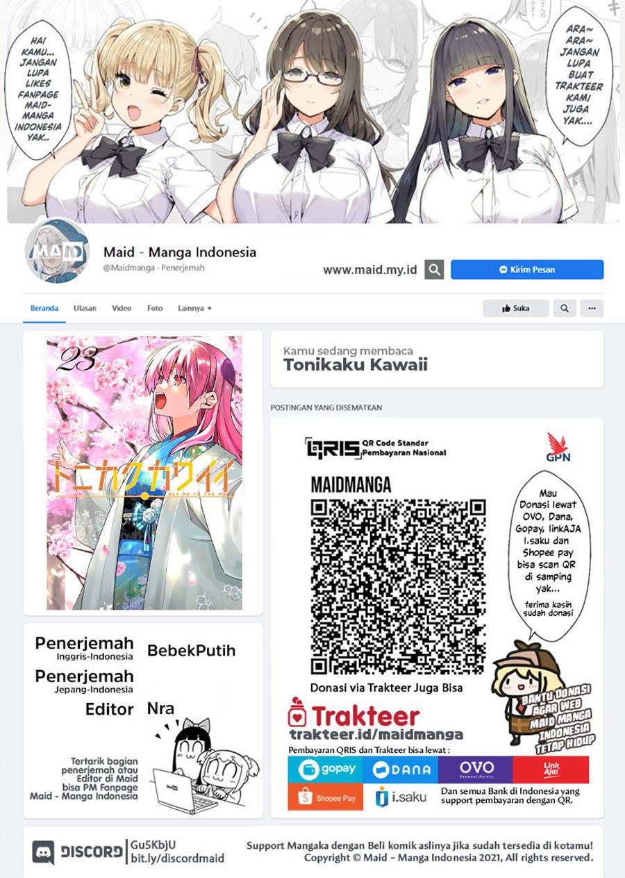 Baca Manga Tonikaku Kawaii Chapter 195 Gambar 2