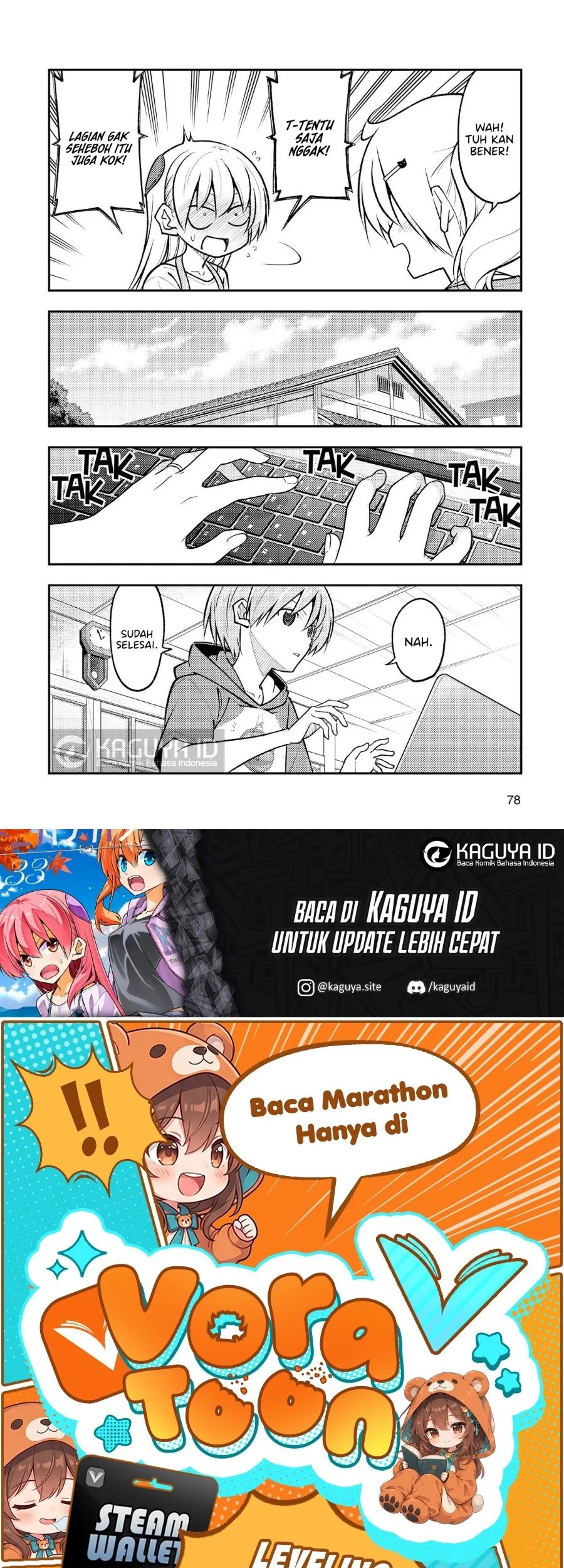 Tonikaku Kawaii Chapter 274 Gambar 18