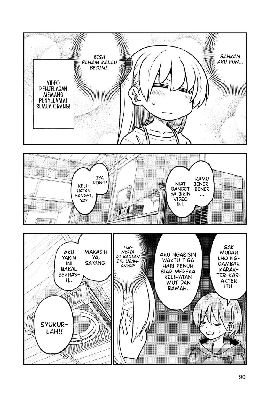Tonikaku Kawaii Chapter 275 Gambar 12