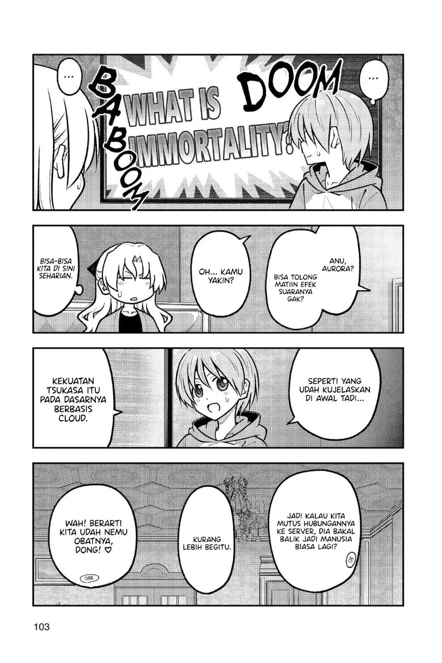 Tonikaku Kawaii Chapter 276 Gambar 8