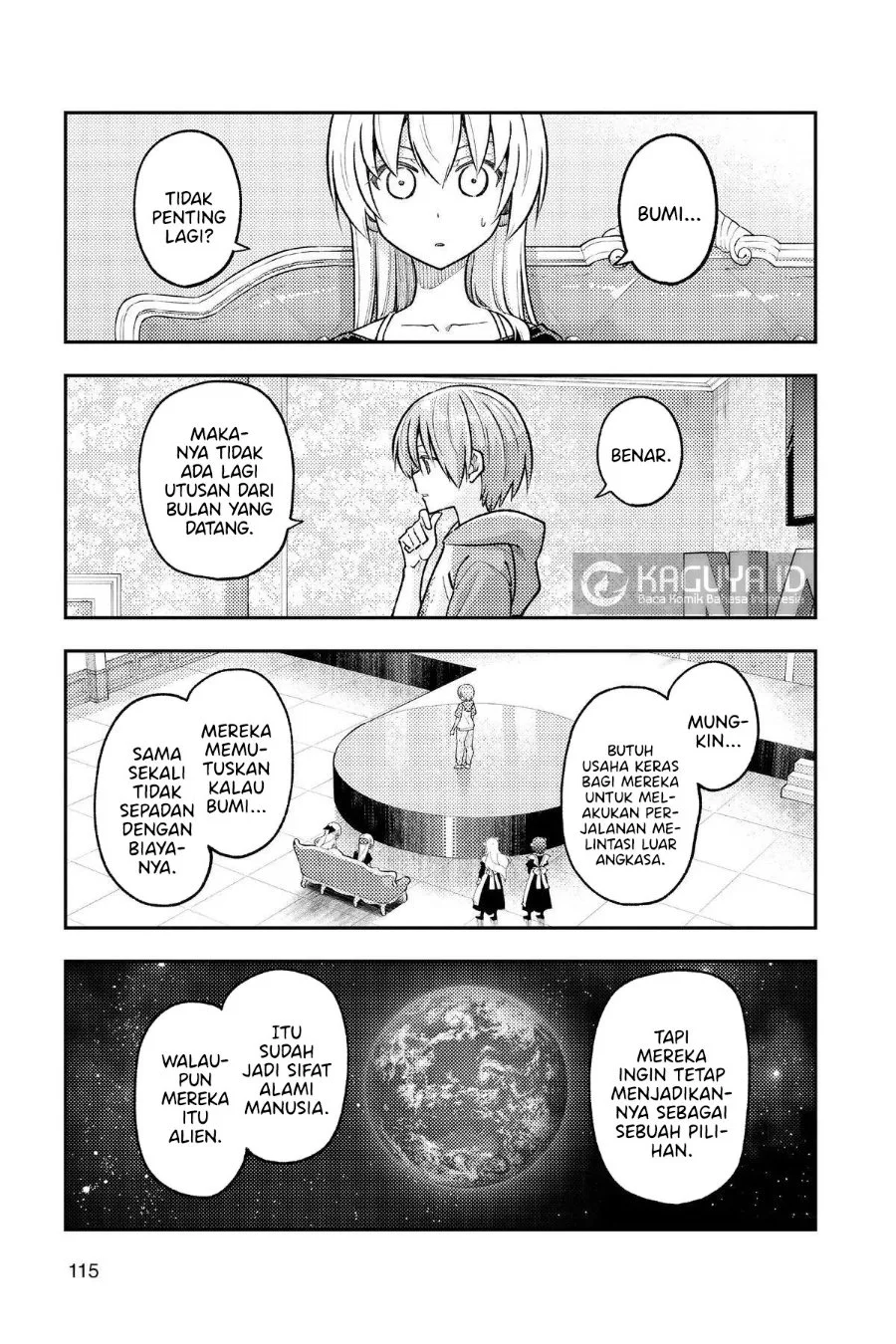 Tonikaku Kawaii Chapter 277 Gambar 6