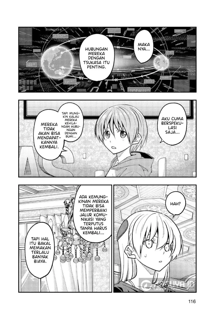 Tonikaku Kawaii Chapter 277 Gambar 7