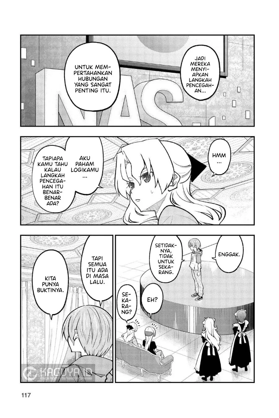 Tonikaku Kawaii Chapter 277 Gambar 8