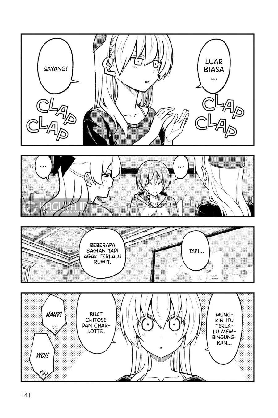 Tonikaku Kawaii Chapter 279 Gambar 4