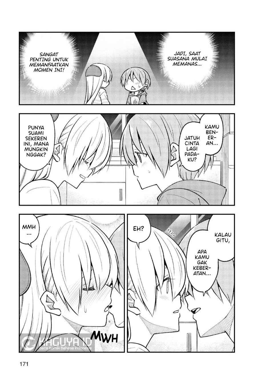 Tonikaku Kawaii Chapter 280 Gambar 17
