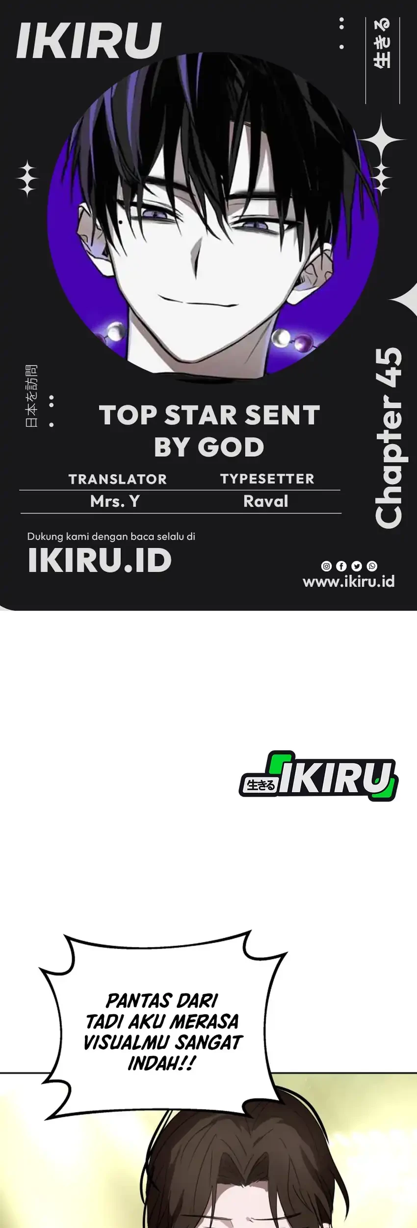 Komik Top Star Sent by God Chapter 45 gambar 1