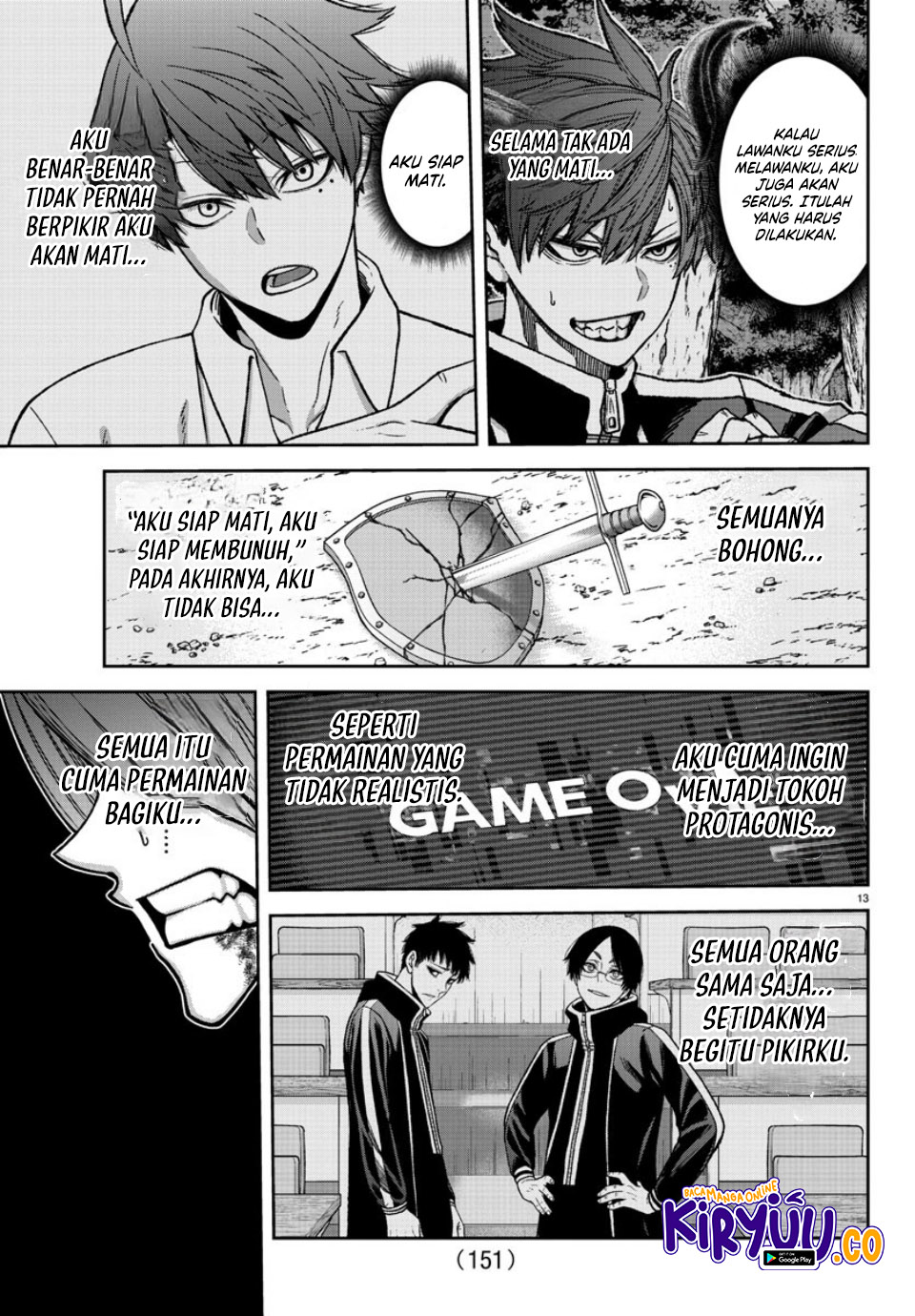 Tougen Anki Chapter 160 Gambar 13