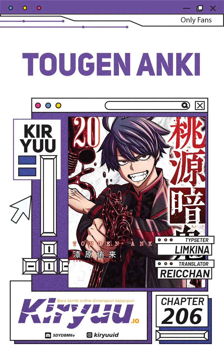 Komik Tougen Anki Chapter 206 gambar nomor 1