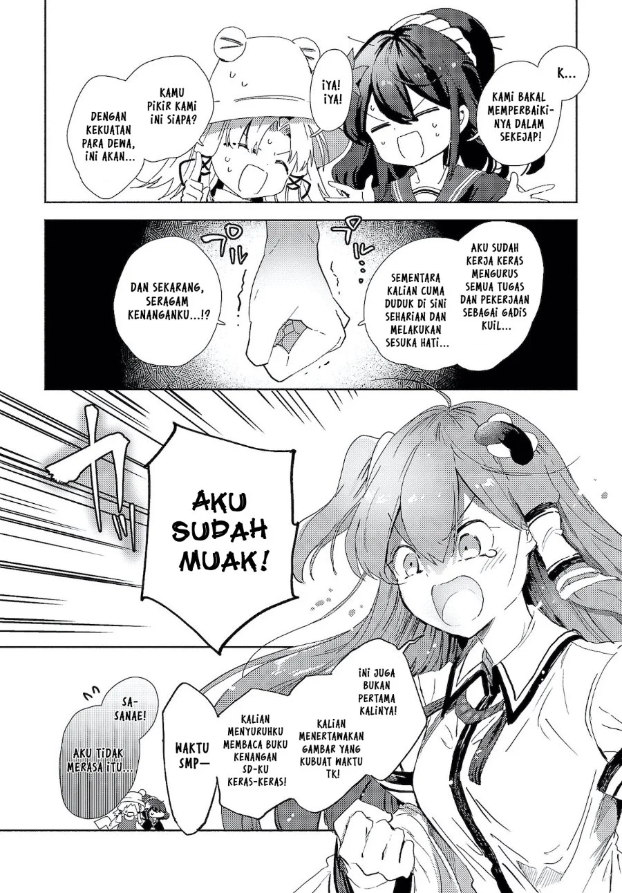 Touhou Project Niji Sousaku Series - Sanae-san wa Iedechuu! Chapter 1.1 Gambar 8
