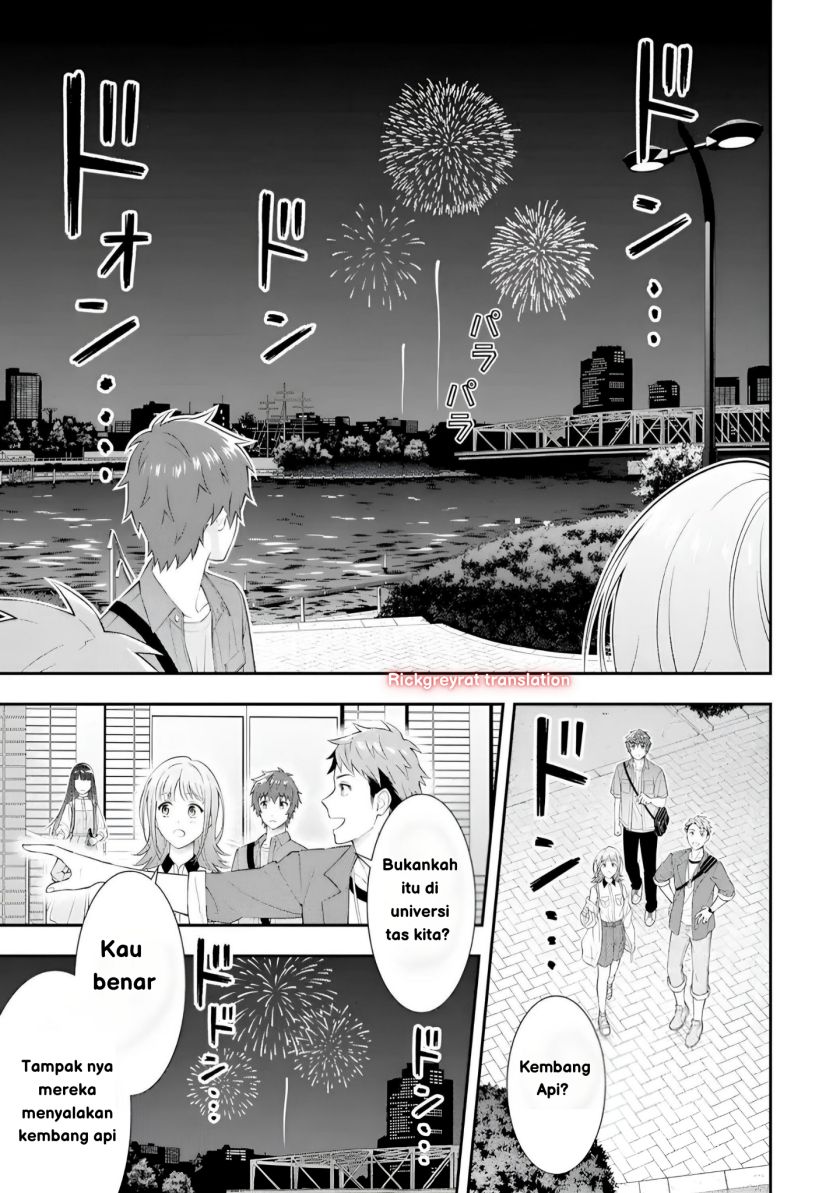 Toumei na Yoru ni Kakeru-kun to, Me ni Mienai Koi wo Shita. Chapter 1 Gambar 26