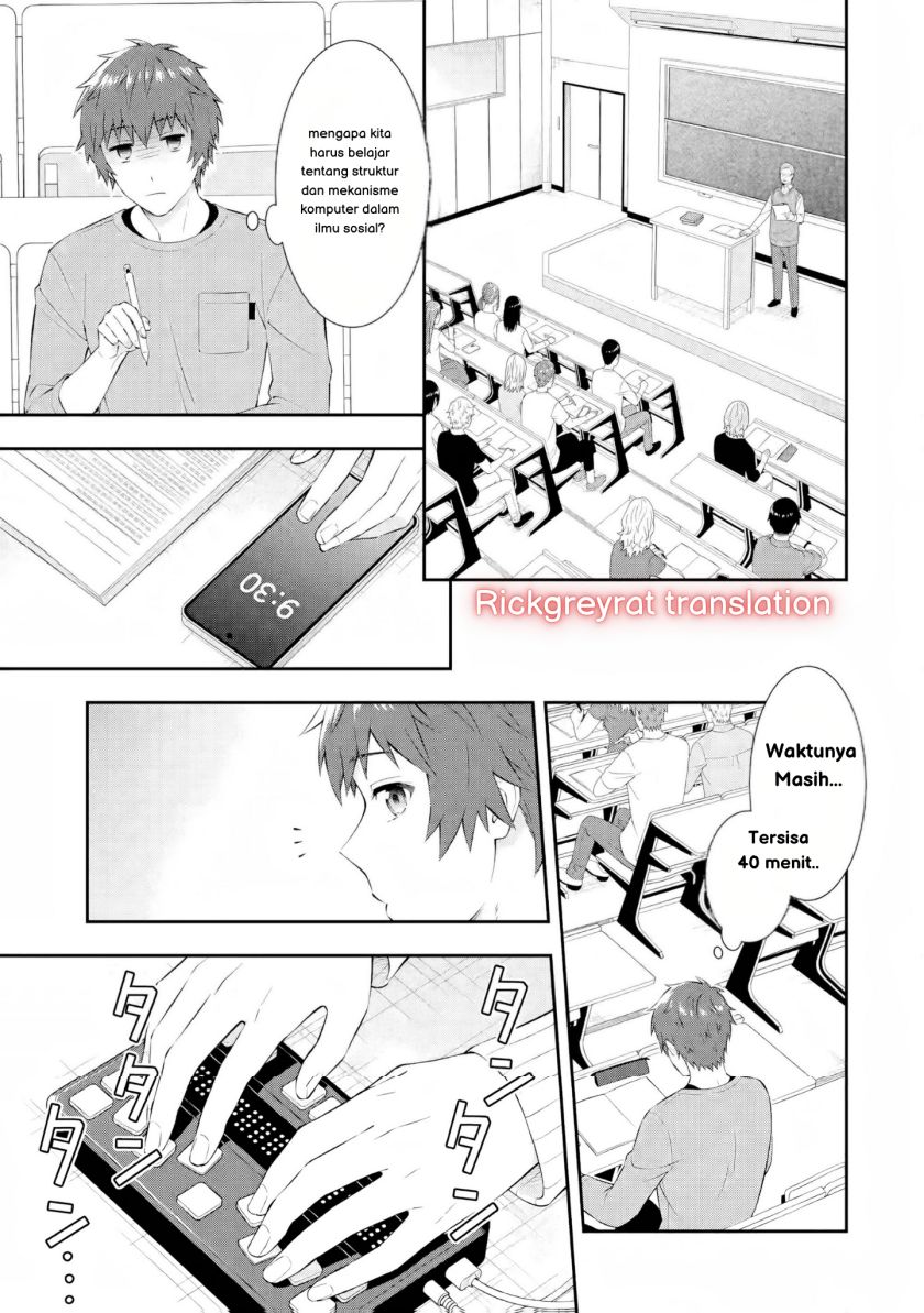 Toumei na Yoru ni Kakeru-kun to, Me ni Mienai Koi wo Shita. Chapter 1 Gambar 44