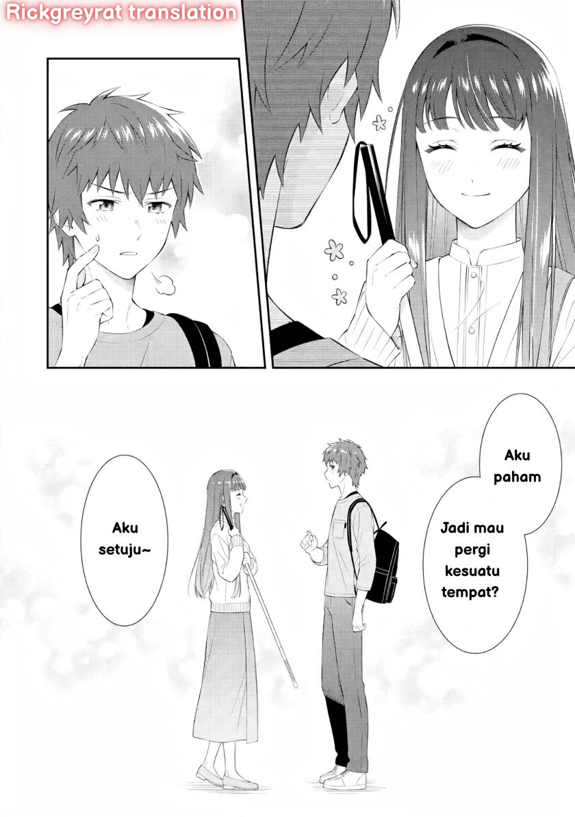 Toumei na Yoru ni Kakeru-kun to, Me ni Mienai Koi wo Shita. Chapter 1 Gambar 51