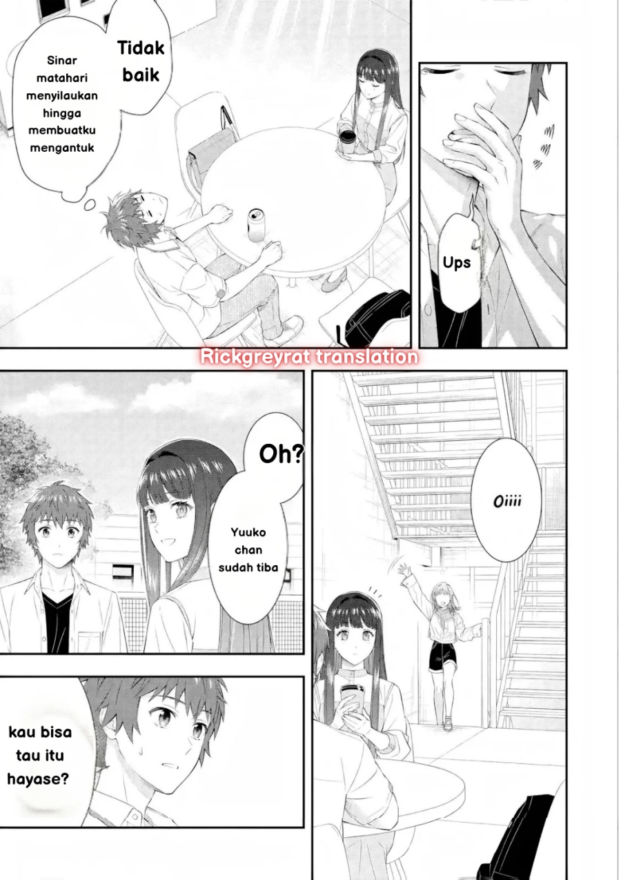 Toumei na Yoru ni Kakeru-kun to, Me ni Mienai Koi wo Shita. Chapter 2 Gambar 15