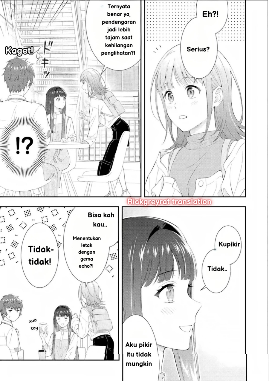 Toumei na Yoru ni Kakeru-kun to, Me ni Mienai Koi wo Shita. Chapter 2 Gambar 17