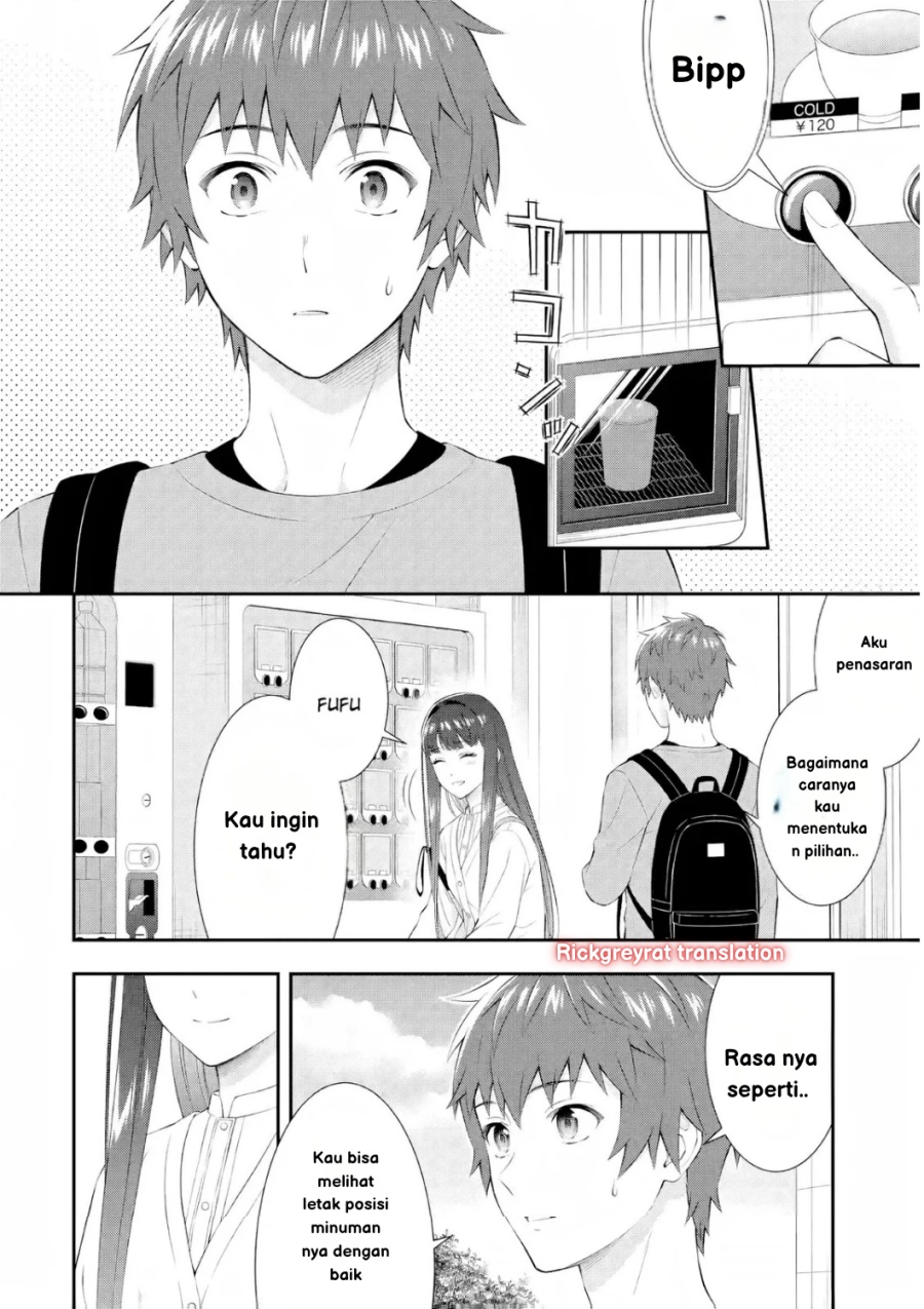 Baca Manga Toumei na Yoru ni Kakeru-kun to, Me ni Mienai Koi wo Shita. Chapter 2 Gambar 2