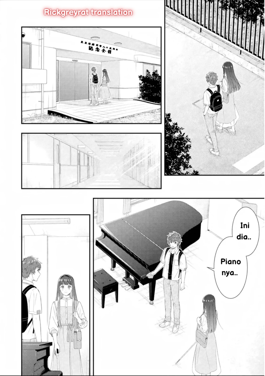 Toumei na Yoru ni Kakeru-kun to, Me ni Mienai Koi wo Shita. Chapter 2 Gambar 24
