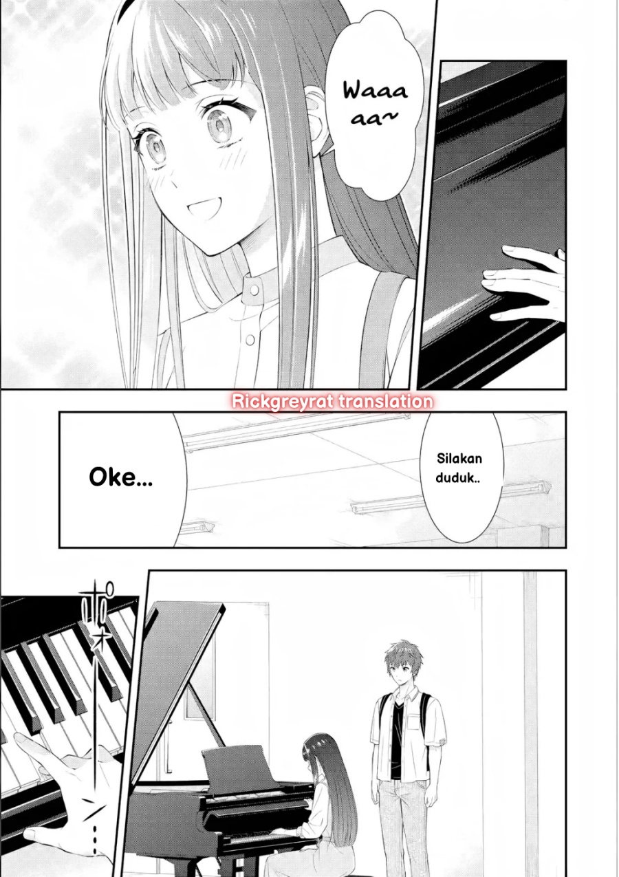 Toumei na Yoru ni Kakeru-kun to, Me ni Mienai Koi wo Shita. Chapter 2 Gambar 25