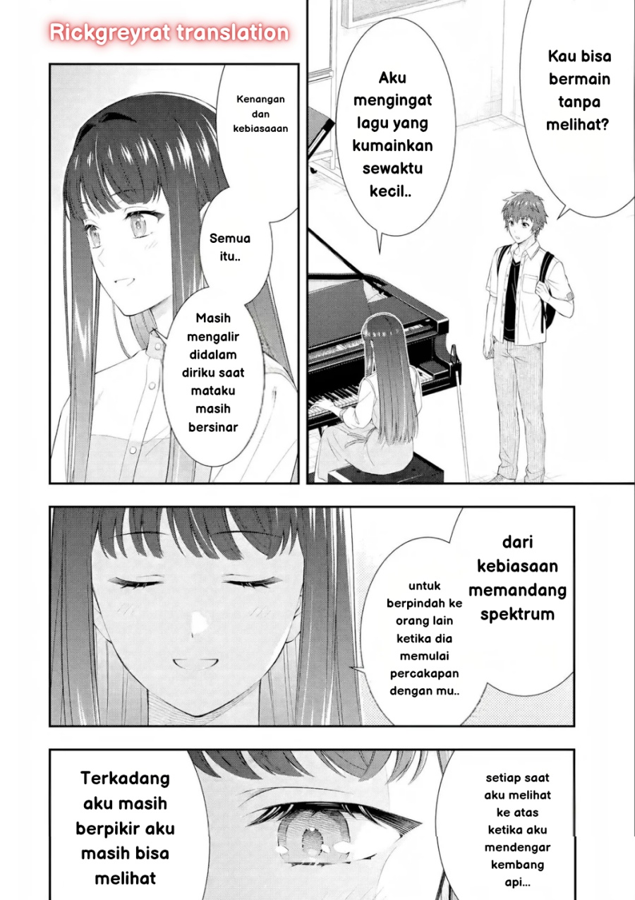 Toumei na Yoru ni Kakeru-kun to, Me ni Mienai Koi wo Shita. Chapter 2 Gambar 26
