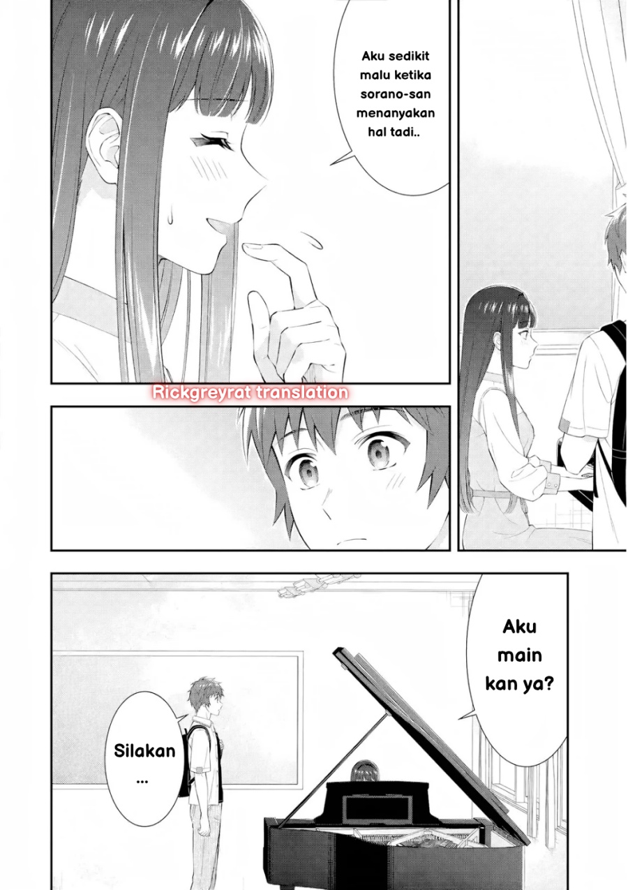 Toumei na Yoru ni Kakeru-kun to, Me ni Mienai Koi wo Shita. Chapter 2 Gambar 28