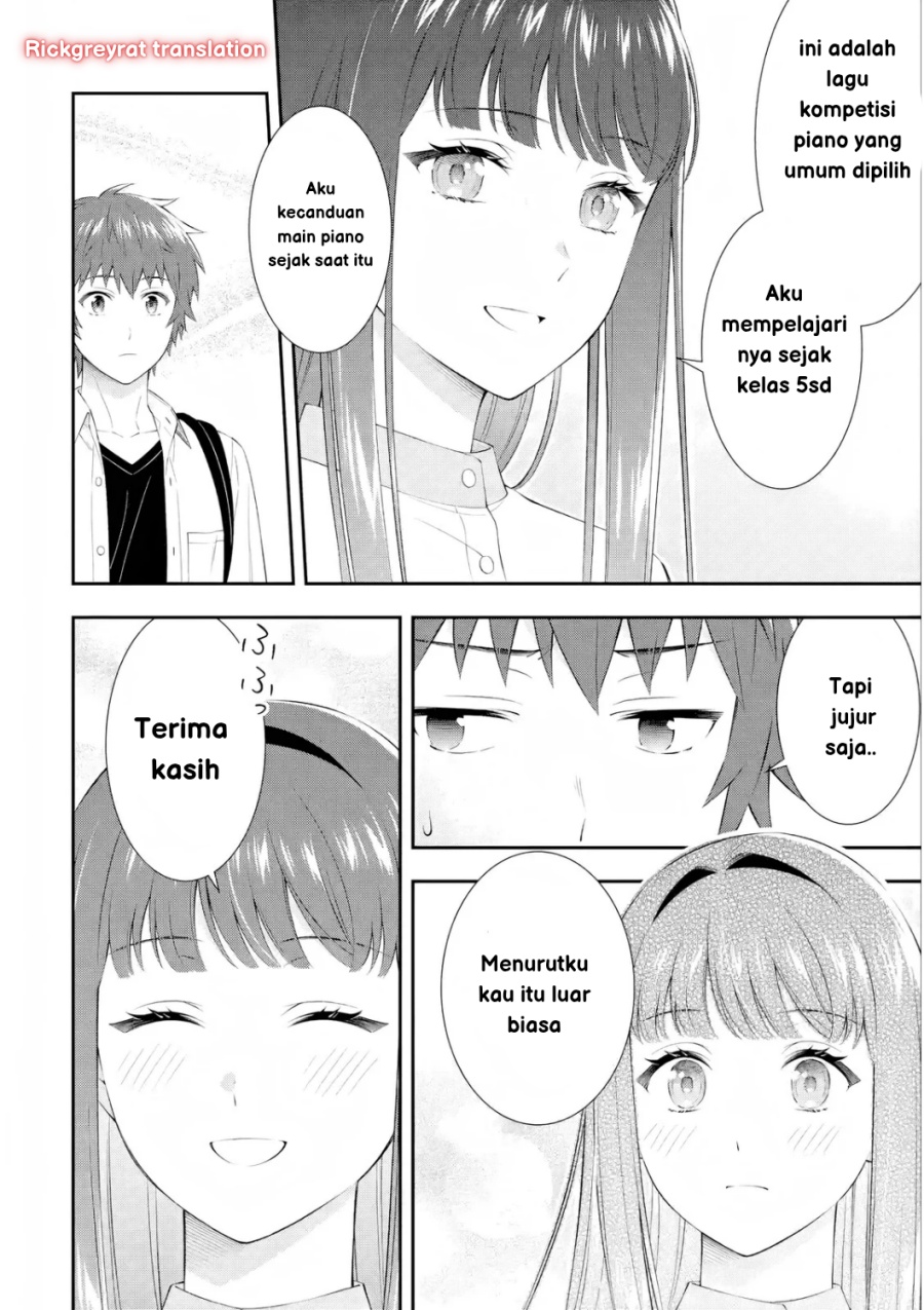Toumei na Yoru ni Kakeru-kun to, Me ni Mienai Koi wo Shita. Chapter 2 Gambar 35
