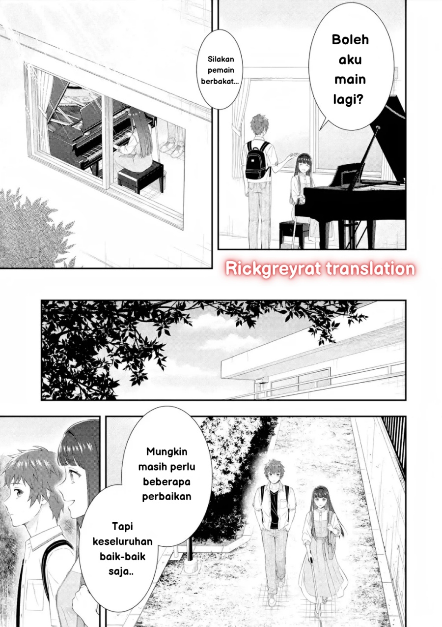 Toumei na Yoru ni Kakeru-kun to, Me ni Mienai Koi wo Shita. Chapter 2 Gambar 36