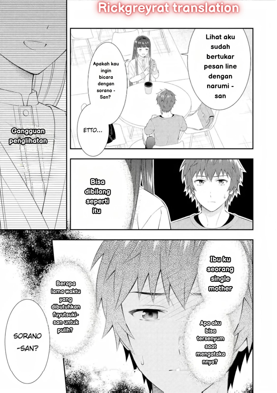 Toumei na Yoru ni Kakeru-kun to, Me ni Mienai Koi wo Shita. Chapter 2 Gambar 9