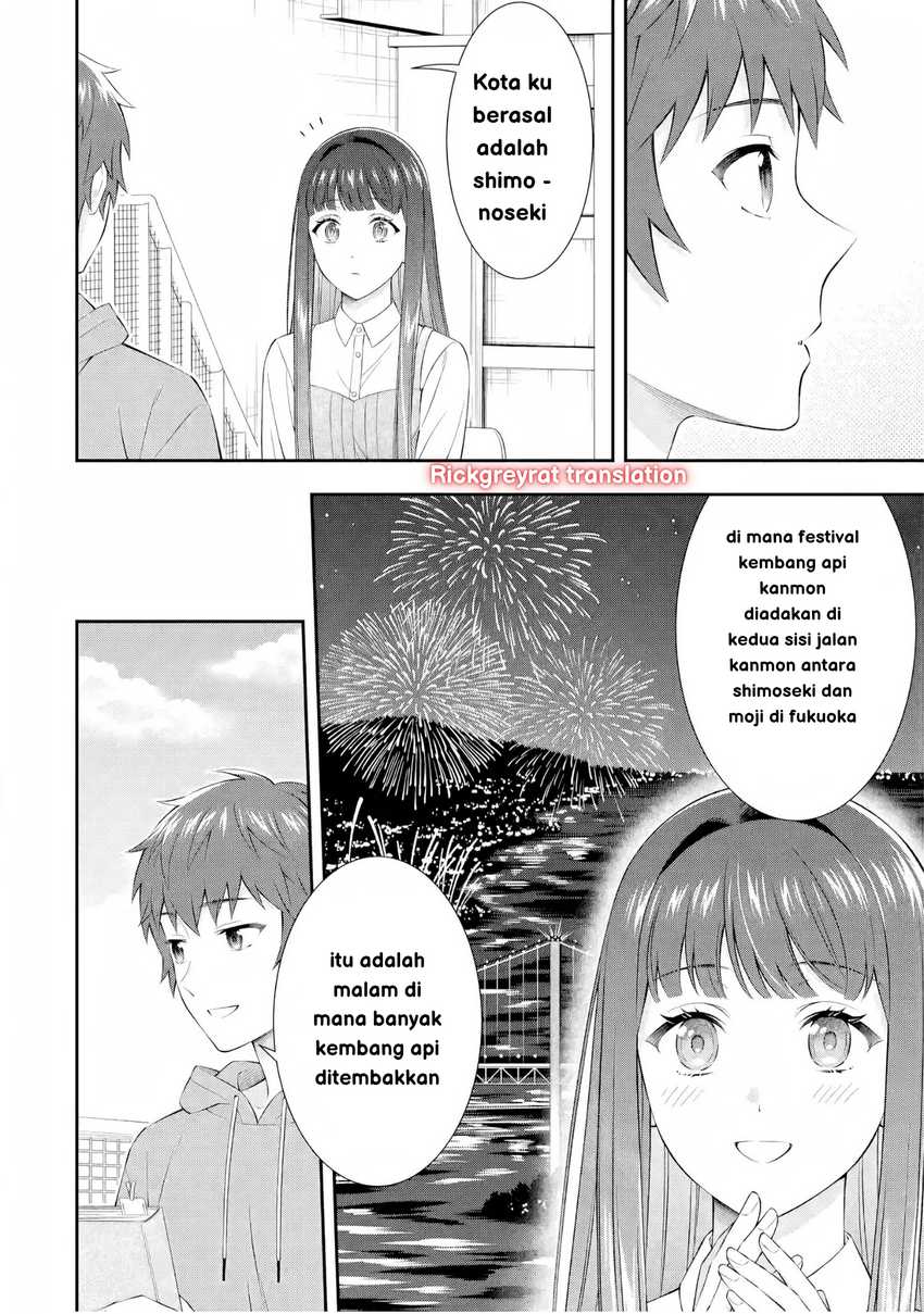 Toumei na Yoru ni Kakeru-kun to, Me ni Mienai Koi wo Shita. Chapter 3 Gambar 12
