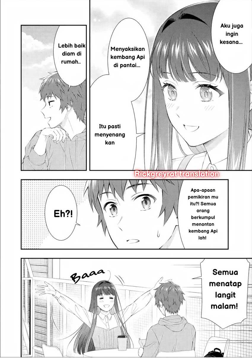 Toumei na Yoru ni Kakeru-kun to, Me ni Mienai Koi wo Shita. Chapter 3 Gambar 14
