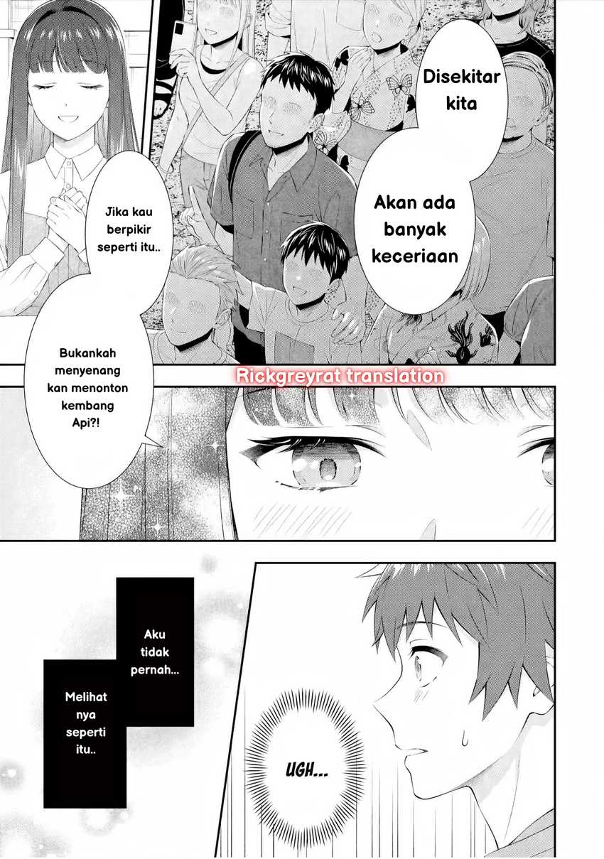 Toumei na Yoru ni Kakeru-kun to, Me ni Mienai Koi wo Shita. Chapter 3 Gambar 15