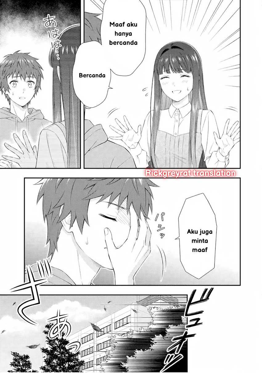 Toumei na Yoru ni Kakeru-kun to, Me ni Mienai Koi wo Shita. Chapter 3 Gambar 19