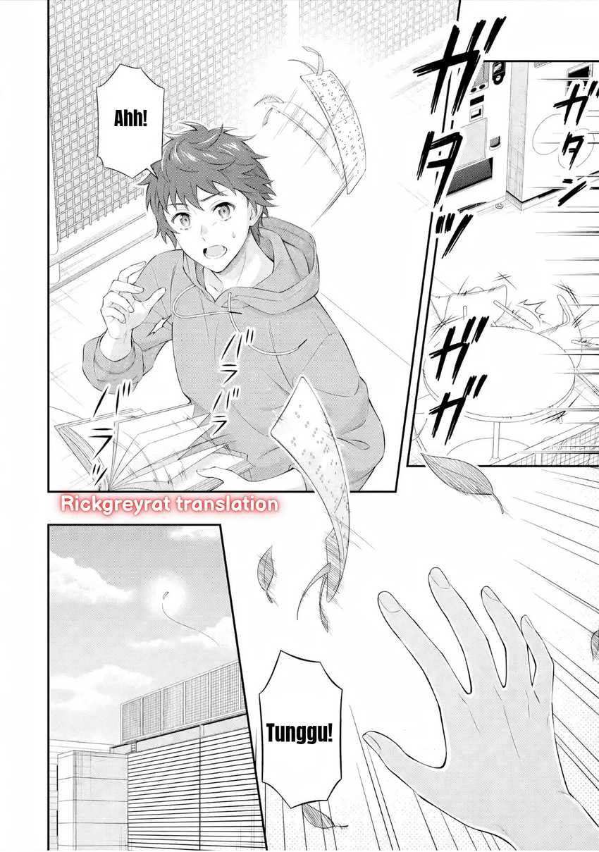 Toumei na Yoru ni Kakeru-kun to, Me ni Mienai Koi wo Shita. Chapter 3 Gambar 20