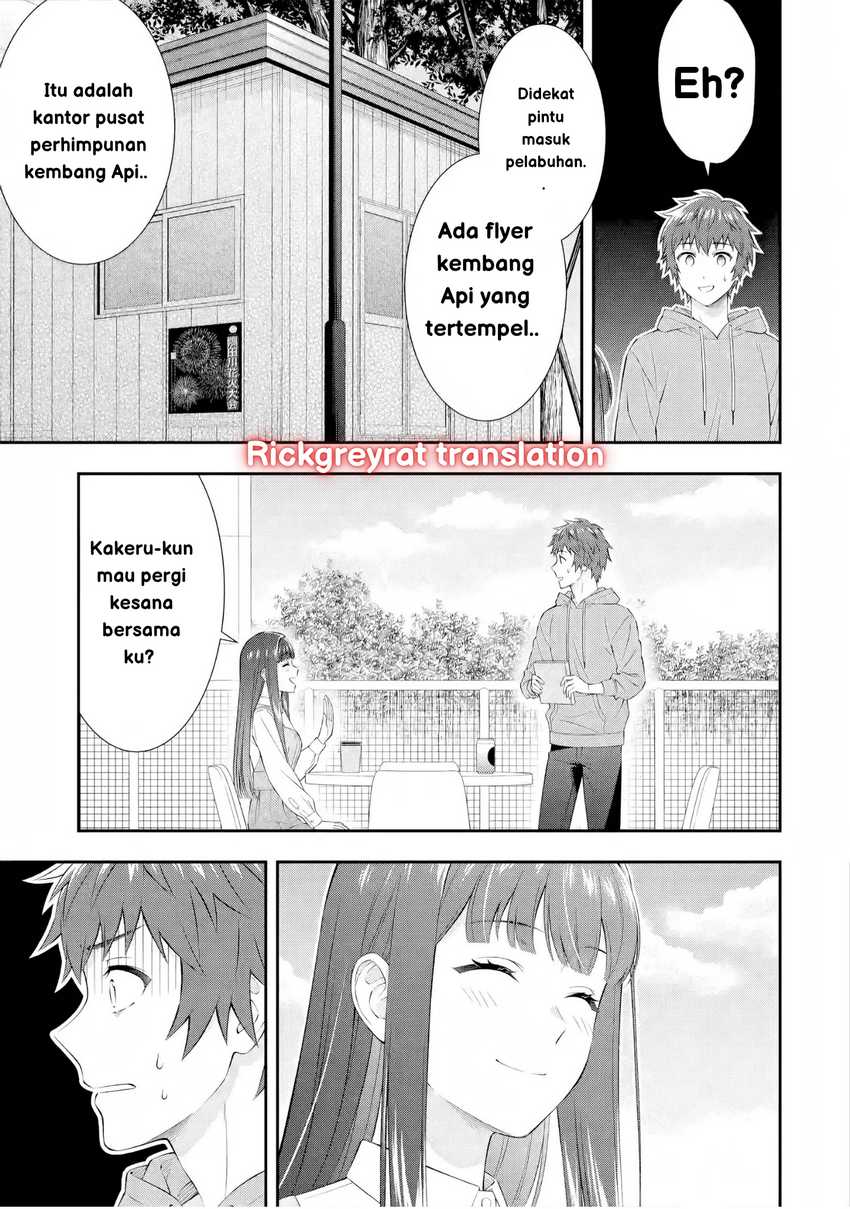Toumei na Yoru ni Kakeru-kun to, Me ni Mienai Koi wo Shita. Chapter 3 Gambar 23