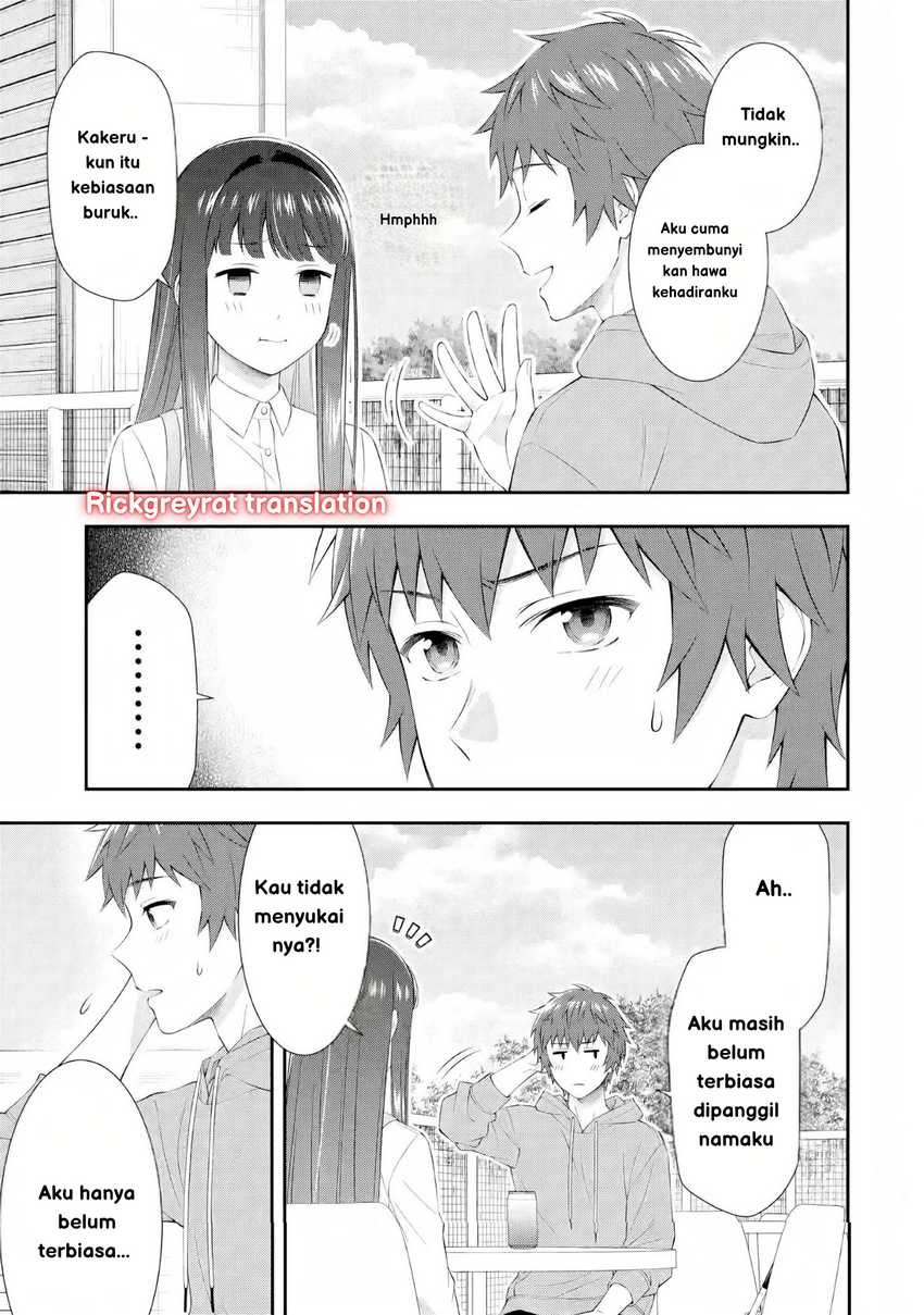 Toumei na Yoru ni Kakeru-kun to, Me ni Mienai Koi wo Shita. Chapter 3 Gambar 3