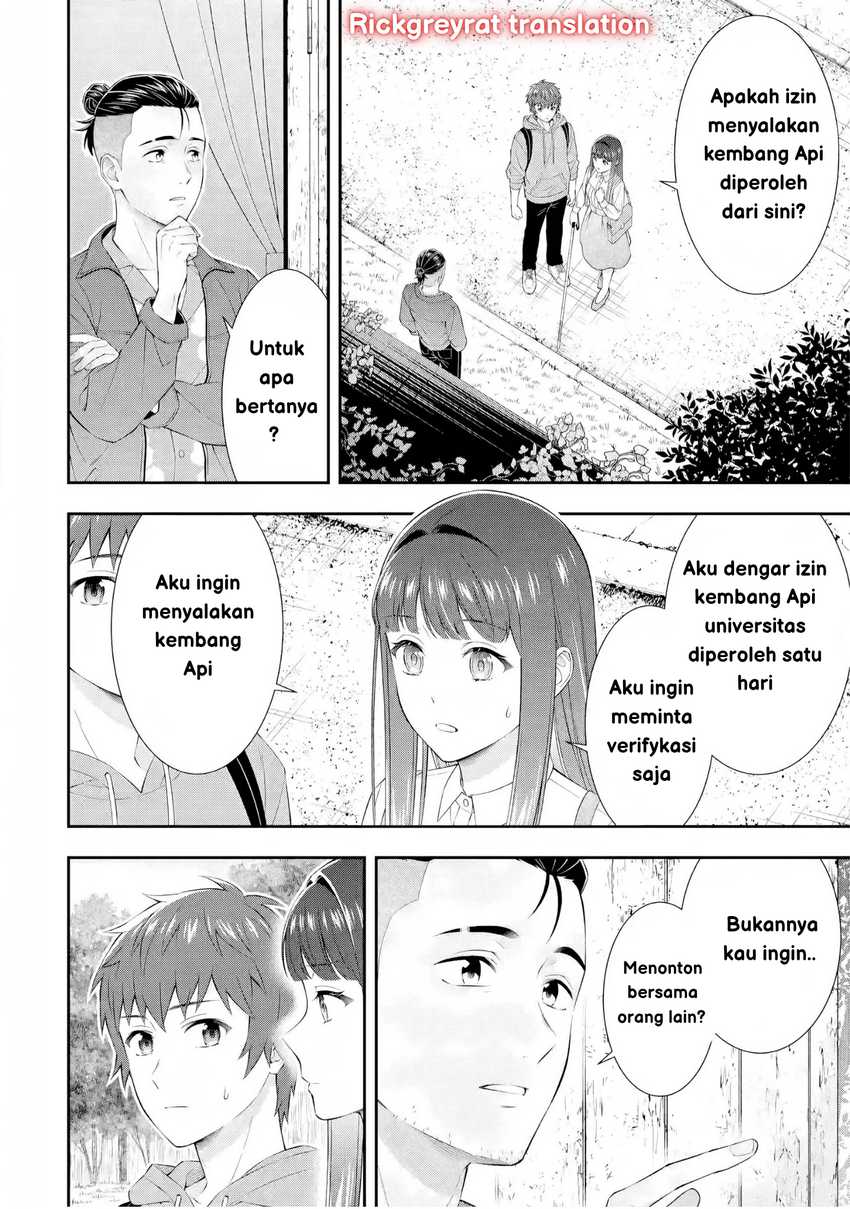 Toumei na Yoru ni Kakeru-kun to, Me ni Mienai Koi wo Shita. Chapter 3 Gambar 32