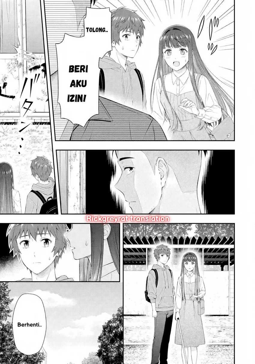 Toumei na Yoru ni Kakeru-kun to, Me ni Mienai Koi wo Shita. Chapter 3 Gambar 35