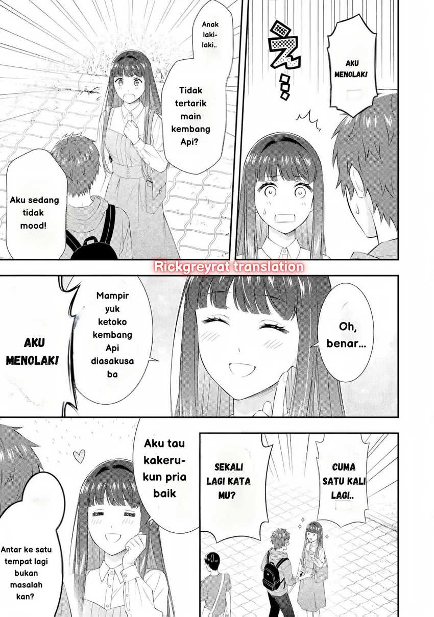 Toumei na Yoru ni Kakeru-kun to, Me ni Mienai Koi wo Shita. Chapter 3 Gambar 39